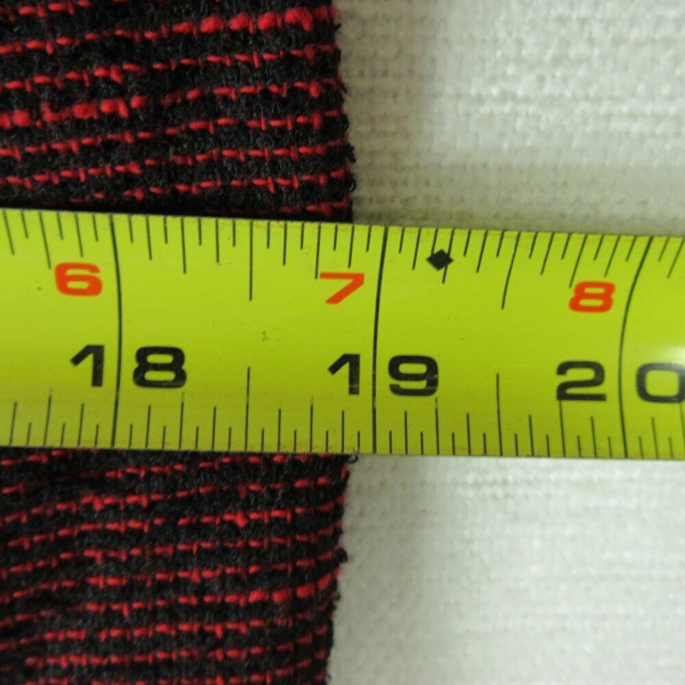 Hobbs of London Florrie Tweed Sheath Business Dress Size 8 Red 1/2 Sleeve - Picture 11 of 14